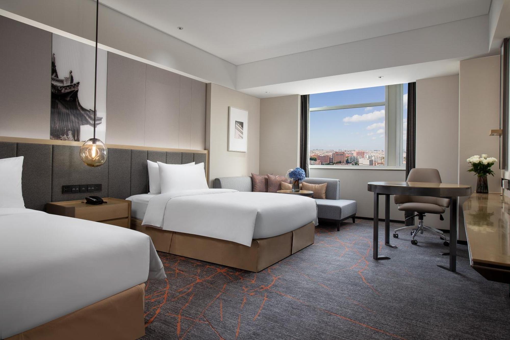 Отель Crowne Plaza Shanghai Fudan By Ihg Экстерьер фото